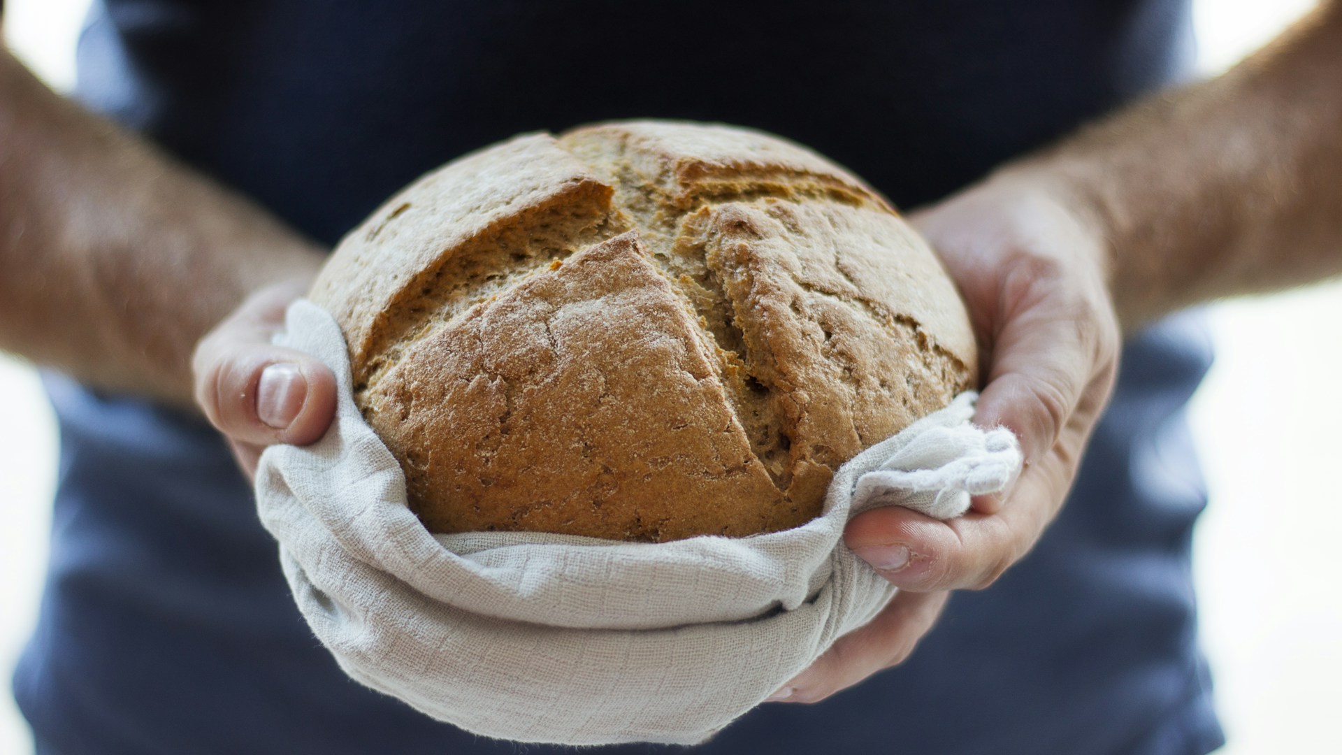 person holding pastry